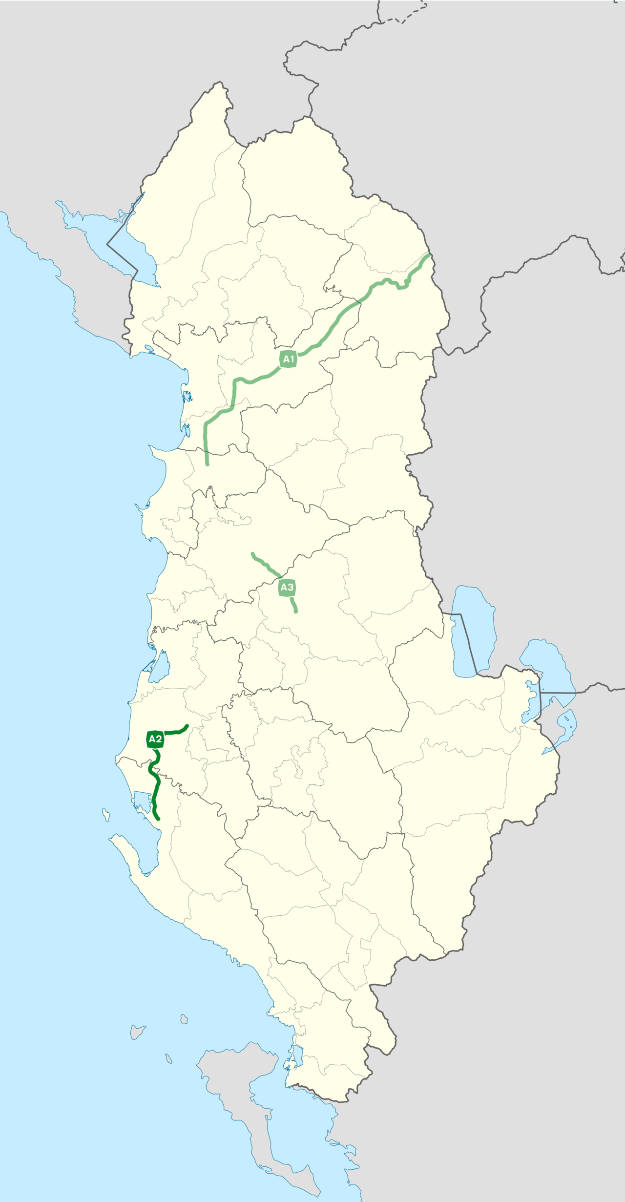 A2 (Shqipëria)
