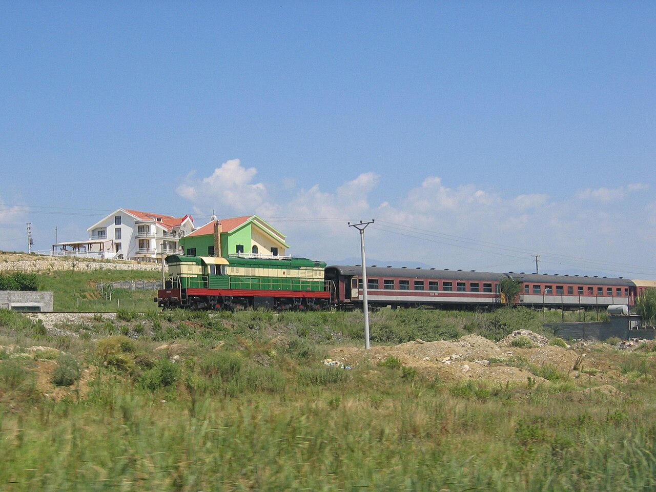 Transporti hekurudhor në Shqipëri